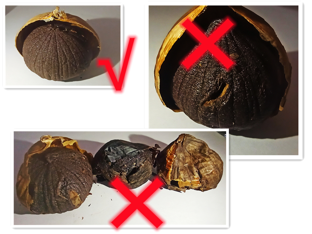 material of black garlic paste